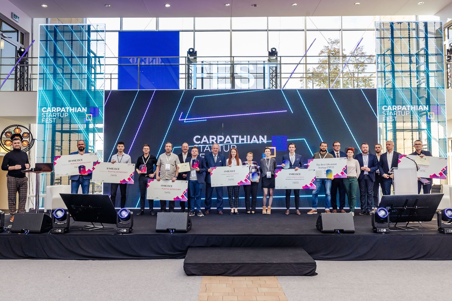 Nagrody Carpathian Startup Fest 2022 rozdane